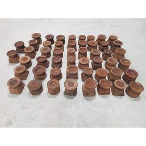 เชิงเทียนไม้ทีไลท์โลหะแข็งสไตล์วินเทจขาตั้งของตกแต่งบ้านสำหรับคริสต์มาสสำหรับห้องนั่งเล่นเชิงเทียนอื่นๆ - Product Image 3