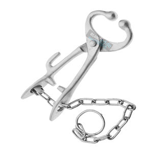 Proveedor de Pakistán: Sujetador de toros veterinario de acero inoxidable reutilizable y duradero con cadena, certificado ISO9001, en venta - Product Image 6