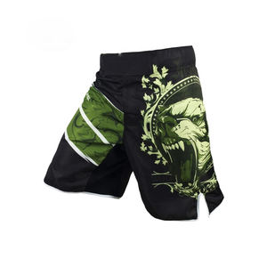 Mma-pantalones cortos de boxeo con estampado personalizado - Product Image 4