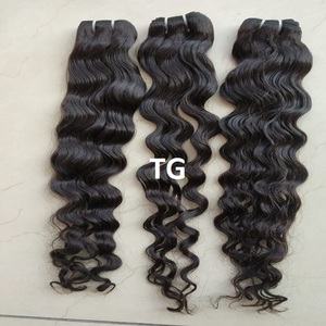 Extension de cheveux Remy humains non traités à la lumière du soleil paquets de vague lâche brésiliens vierges indiens - Product Image 5