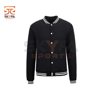 Chaqueta Letterman de Béisbol de Cuero Estilo Urbano, Chaqueta Universitaria de Talla Grande para Hombre, Productos en Oferta - Product Image 6