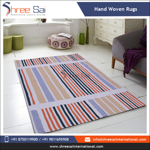 Alfombras tejidas a mano para el suelo, Material 100% de algodón, alta calidad, fabricación, venta al por mayor - Product Image 5