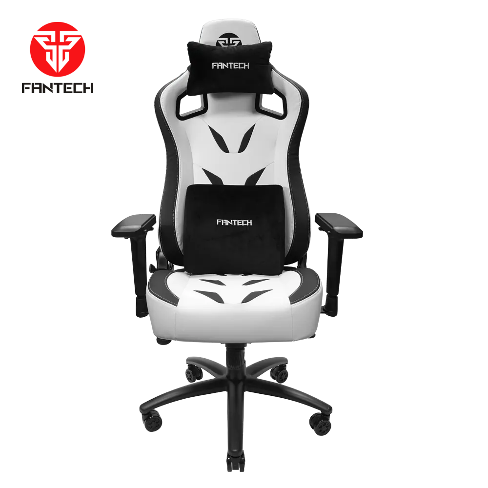 Fantech GC-283 Gaimng Stuhl Große Größe Bequemster Racing Gaming Weißer Stuhl