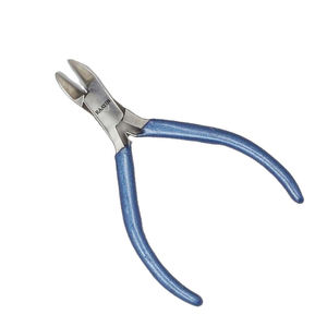 Alicates de acero inoxidable para joyería, herramientas manuales, Alicates de punta redonda, mordaza de nailon para formar cuentas, alicates de trabajo de corte de alambre - Product Image 6