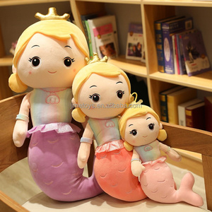 JM9145 Muñeca de Trapo de Sirena de Peluche Suave de 30 cm para Niñas - Product Image 2