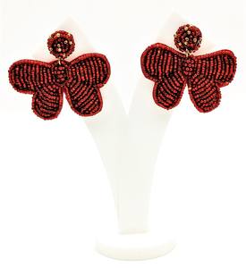 Pendientes de cuerda trenzada de macramé geométrico de declaración hecha a mano estilo bohemio de moda con urdimbre cristal diamante piedra preciosa para regalo - Product Image 5