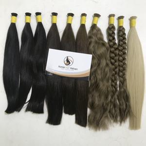 Extension de cheveux humains lisses de Style vietnamien, postiche à Double dessin, couleur reflets, extensions capillaires naturelles, Natural Wave, nouveau Style, 2020 - Product Image 4