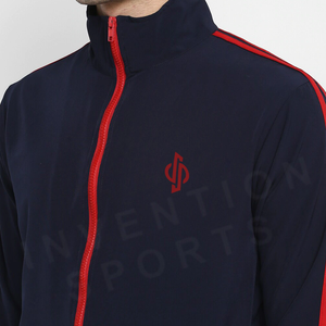 Nouvel ensemble de survêtement deux pièces pour homme, collection automne, coupe unie, extensible dans quatre directions, respirant, avec sweat à capuche et pantalon de jogging - Product Image 2