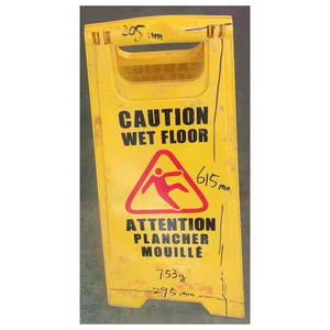 Señal de advertencia de piso húmedo de inyección de plástico de <span class=keywords><strong>segunda</strong></span> <span class=keywords><strong>mano</strong></span> Molde usado de señal de precaución - Product Image 2