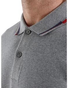 Polo de golf personnalisé OEM pour hommes de haute qualité 100% coton polyester respirant tricoté logo brodé couleur unie affaires - Product Image 3