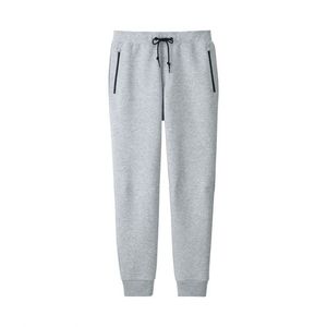 2019 nouveauté hommes Pro qualité pantalons de survêtement décontracté coton toile conception léger taille moyenne foncé lavage pantalon pantalon - Product Image 1