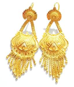 ต่างหูเทียมหรูหรารูปใบไม้,ต่างหูยาวของขวัญใบเล็กสีขาวทันสมัยสำหรับงานปาร์ตี้เดรสดิจิตัล - Product Image 3