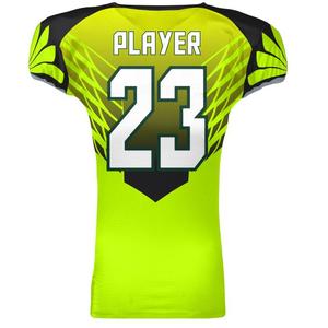 เสื้อทีมอเมริกันฟุตบอลระบายอากาศได้ดีใช้ได้ทั้งชายและหญิงเสื้อไซส์ XL แบบระเหิดออกแบบโลโก้ได้ตามต้องการแบบ OEM - Product Image 2