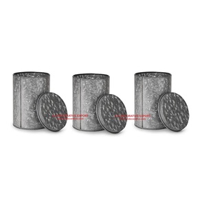 กระป๋องเก็บของแบบเฉพาะสำหรับห้องครัว,กล่องโลหะตกแต่งบ้านห้องครัวภาชนะปลูกต้นไม้กระป๋องหรูหราสำหรับกาแฟและน้ำตาล - Product Image 1