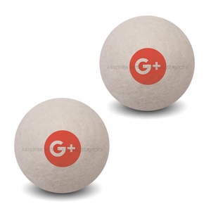 Handmade Felt Laundry Balls - Google Design Screen Print Balls - 100% Wool dryer washing balls for Laundries - Hot Sale - Product Image 1
