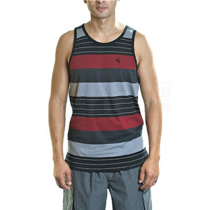 Camisetas sin mangas de culturismo para hombres-Ropa de gimnasio informal de punto transpirable de secado rápido y duradera - Product Image 3