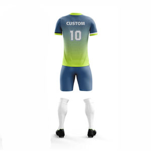 2025 Dernière arrivée de haute qualité nouveau design personnalisé imprimé votre nom d'équipe uniforme de football à bas prix - Product Image 3