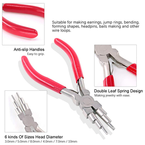 Pince pour fabrication de bijoux, outil pour la fabrication des perles, livraison gratuite - Product Image 4
