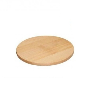 Servir Dîner Pizza Assiette En Bois Naturel Couleur En Bois Rond Pizza Servir Pan Assiette À Vendre - Product Image 3