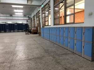 small ABS Plastic School Student Locker with door handle - Product Image 3