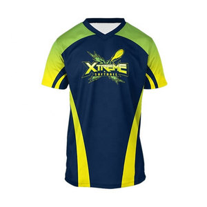 Camiseta de béisbol con logotipo personalizado para hombres y niños, camisa de softball de manga corta con cuello en v y estampado 3d - Product Image 4