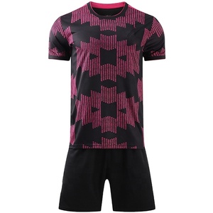 Wholesale Custom Quick Dry Training Football Jersey Set European Team Sublimation Design Full Soccer Kit Logo Printing Unisex - Product Image 5