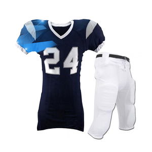 Conjunto de uniformes de fútbol americano para jóvenes, uniformes de fútbol americano para conjuntos de equipos, uniforme de servicio OEM - Product Image 3