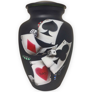 นักกอล์ฟเงามือวาดอนุสรณ์โลหะอลูมิเนียม/ทองเหลืองผู้ใหญ่มนุษย์งานศพโกศโกศอเมริกัน/ยุโรปสไตล์ - Product Image 2