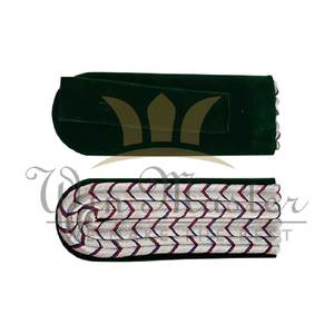 Hombreras alemanas en plata y verde - Product Image 4