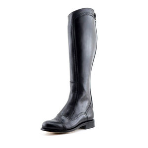 2025 Design Unique Vintage en cuir véritable classique Durable Polo bottes d'équitation respirant léger équestre fers à cheval unisexe - Product Image 4