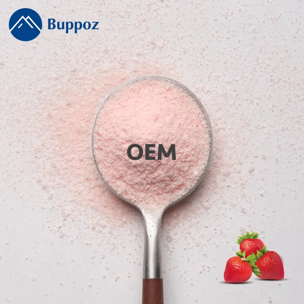 Strawberry Milk Tea Powder OEM