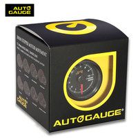 52mm LED Weißlicht Geräucherte Linse Schwarzes Gesicht Schwarze Aluminium felgen Nadel U/min Meter Drehzahl messer für Autorennen