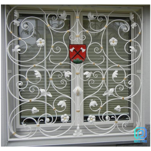 ความคิดที่น่าตื่นตาตื่นใจสำหรับเหล็กดัดหน้าต่างย่างความปลอดภัยการออกแบบหน้าต่างย่างออกแบบหน้าต่างเหล็กย่างออกแบบ - Product Image 6