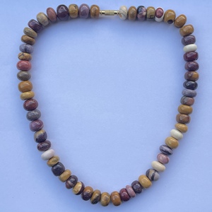6mm 8mm 10mm naturel Mookaite pierre lisse Rondelle pierres précieuses perles brins collier tendance bijoux Alibaba grossiste en ligne - Product Image 1