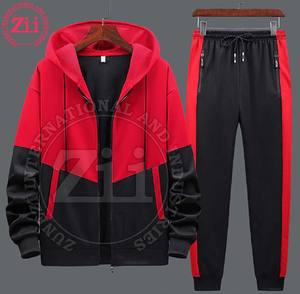 Survêtement léger en polyester/coton sur mesure pour homme avec option grande taille Meilleure qualité Nouveau style pour l'hiver - Product Image 5