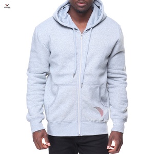 Vente en gros de pullover personnalisé de qualité pulls en coton décontractés pour hommes sweats à capuche unis à manches longues - Product Image 4