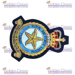 Insigne à coudre Royal Cao brodé Bullion Fabric Design - Product Image 6