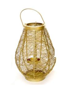 Caliente nueva llegada interior y exterior linterna de metal con Vidrio colorido Navidad boda decoración del hogar - Product Image 3