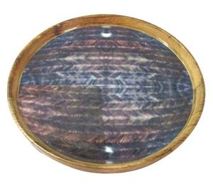 Plateau de service en bois de haute qualité, meilleure vente, Design de feuille, décoration de Table, plateaux de service en bois de haute qualité - Product Image 3