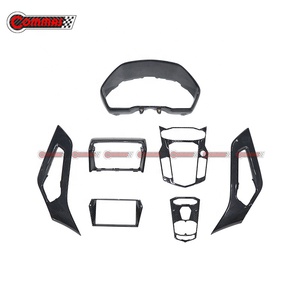 Pièces de Modification de voiture en Fiber de carbone sec, panneau de commande, couvercle de <span class=keywords><strong>Console</strong></span>, <span class=keywords><strong>climatiseur</strong></span> pour lamaco avenentador LP700 - Product Image 2