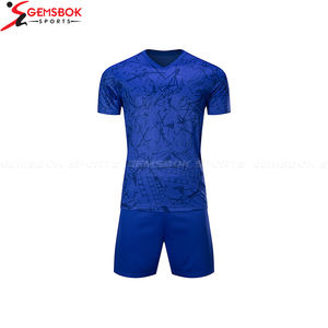 Uniforme de fútbol personalizado de alta calidad para hombres Jersey de ropa deportiva Lisa para jugadores de fútbol profesionales - Product Image 5