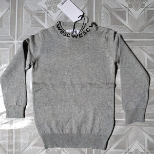 Vêtements en surplomb étiquettes de marque originales garçons pull à capuche à manches longues col rond 100% coton automne pull décontracté Bangladesh - Product Image 1