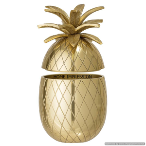 Top Vente De Luxe En Métal Émail Refroidisseurs À Vin Prime Qualité Ananas Forme En Métal Antique Refroidisseur De Vin Pour La Maison Bar Organisateur - Product Image 3