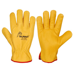 Guantes de cuero de vaca para Conductor, alta calidad - Product Image 2