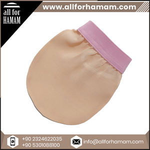 Gants de bain en soie turque de la meilleure qualité exfoliant pour un visage propre Matériau en soie éclatant à bas prix - Product Image 5