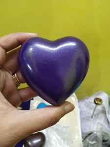 Souvenirs colorés en forme de cœur, fournitures d'enterrement, pour crémation, pour salon, en inde - Product Image 3