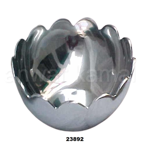 Bol à fruits en aluminium moulé pour comptoir de cuisine bol à fruits et légumes bol à salade en métal idéal pour les pains collations bol de service - Product Image 1