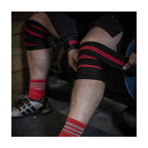 Rodilleras de muñeca profesionales, correas elásticas, Protector de soporte, levantamiento de pesas, entrenamiento, culturismo, gimnasio y Fitness, 2022 - Product Image 2