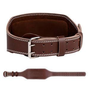 <b>Back</b> <b>support</b> Workout Leather Weightlifting PowerLifting <b>Belt</b> Gym Fitness Weight Lifting <b>Belt</b> - Product Image 6