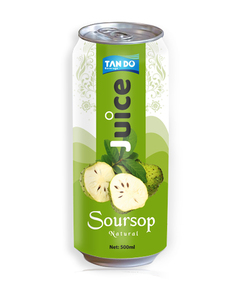 Lata delgada de aluminio natural de 250ml, zumo concentrado de frutas y verduras OEM, refrescos con sabor a Guanábana, muestra gratis - Product Image 2